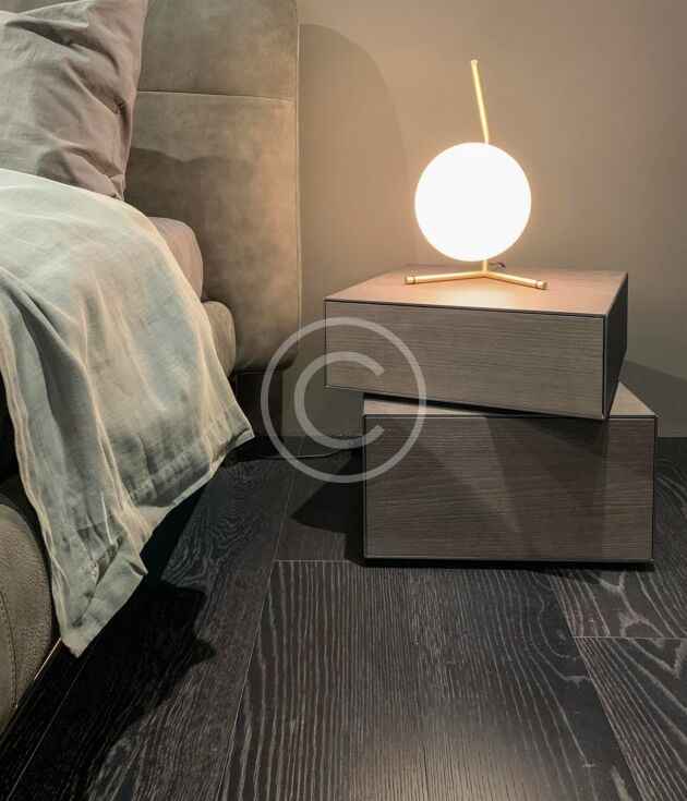 Charcoal black oak laminate